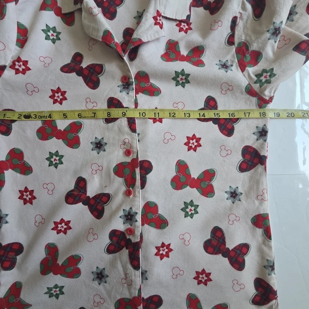 Disney Minnie Mouse Bow Pajama Set - Picture 8 of 10